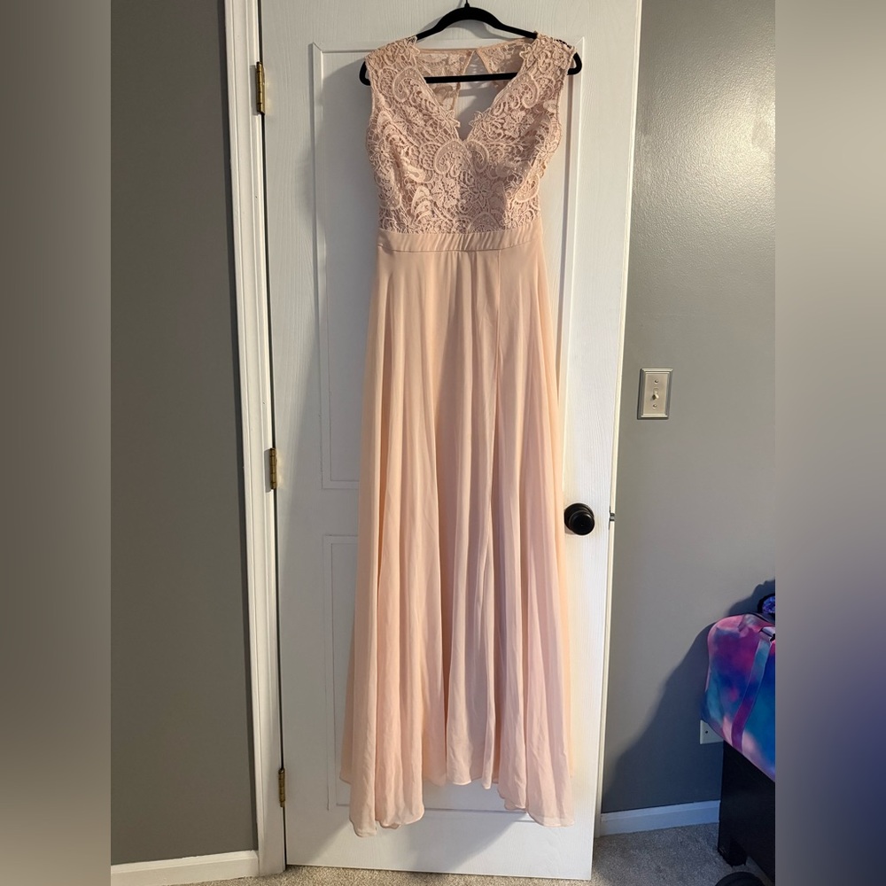 Altar’d State Blush Maxi Dress